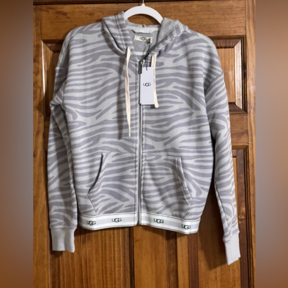 UGG women’s Sena Zipped Hoodie-Size:S